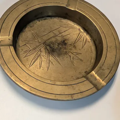 Brass Trinket & Cigarette Bowls