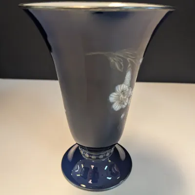 Hutschenreuther Cobalt Blue Urn Vase