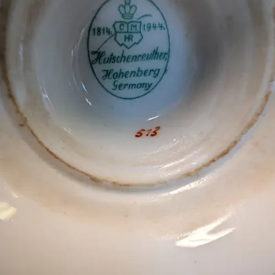 Hutschenreuther Cobalt Blue Urn Vase