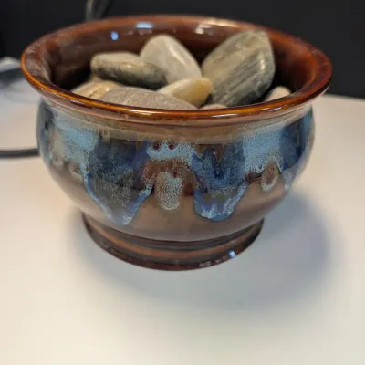 HoMedics Envirascape Stone Temple Tabletop Relaxation Fountain