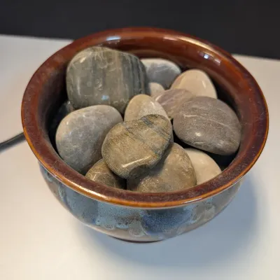 HoMedics Envirascape Stone Temple Tabletop Relaxation Fountain