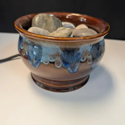HoMedics Envirascape Stone Temple Tabletop Relaxation Fountain