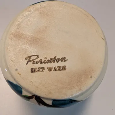 Vintage Purinton Apple Slip Ware
