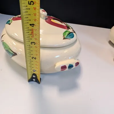 Vintage Purinton Apple Slip Ware
