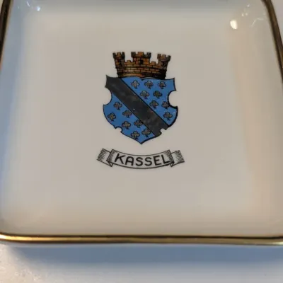 Vintage H & C Selb Bavaria Nuremberg, Kassel & Munchen Germany Heinrich Porcelain Trinket Dishes