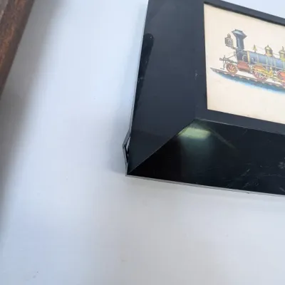 Antique Car & Train Wall Decor