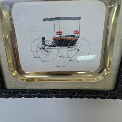 Antique Car & Train Wall Decor