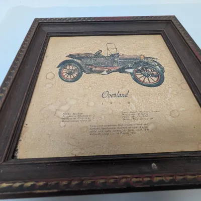 Antique Car & Train Wall Decor