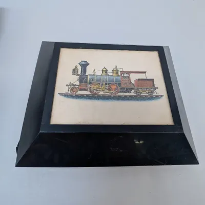 Antique Car & Train Wall Decor
