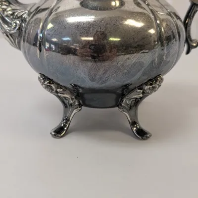 Vintage Tea/Coffee Pots - Sheridan Taunton Silversmiths, Oneida & Two Unmarked