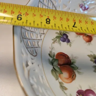 Antique Porcelain Reticulated Dishes #18