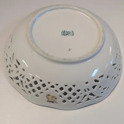 Antique Porcelain Reticulated Dishes #18