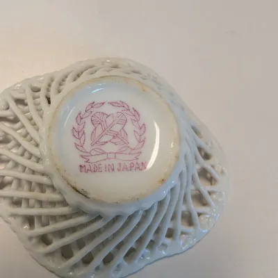 Antique Porcelain Reticulated Dishes #18