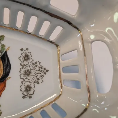 Antique Porcelain Reticulated Dishes #18