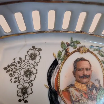 Antique Porcelain Reticulated Dishes #18