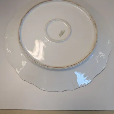 Hand-painted Beyer & Brock Rudolstadt Dish, Sevres & Limoges LDBC Flambeau Porcelain Plates #17