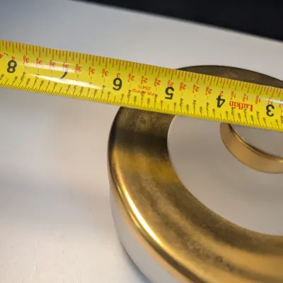 Antique Gold Plated Trinket Dish