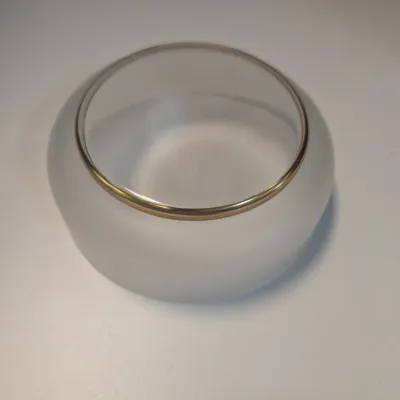 Antique Gold Plated Trinket Dish