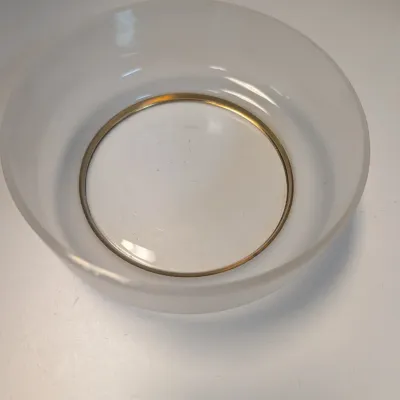 Antique Gold Plated Trinket Dish