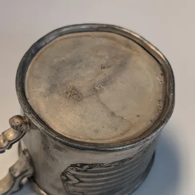Antique Knickerbocker Silver Co. Cup Model 1457 Engraved Howard 1914