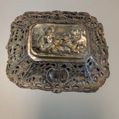 Pierced Trinket Dishes & Bowl