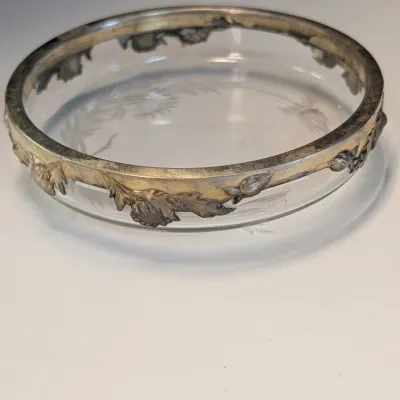 Pierced Trinket Dishes & Bowl