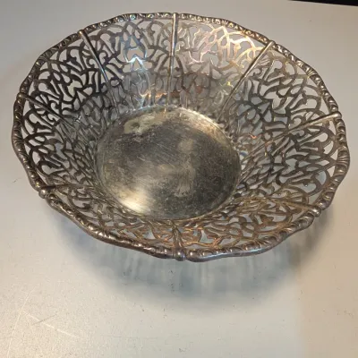 Pierced Trinket Dishes & Bowl