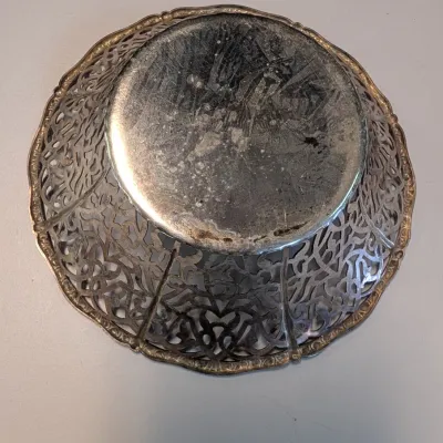Pierced Trinket Dishes & Bowl