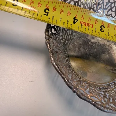 Pierced Trinket Dishes & Bowl