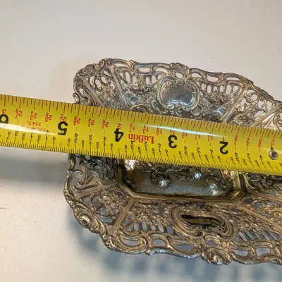 Pierced Trinket Dishes & Bowl