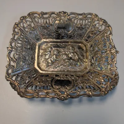 Pierced Trinket Dishes & Bowl