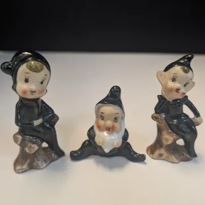 Vintage Pixie Elves