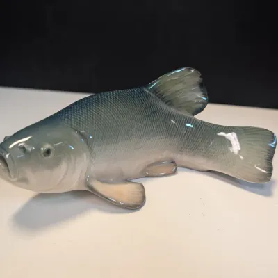 Royal Copenhagen Art Nouveau Fisk Sude No. 372