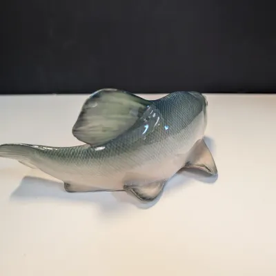 Royal Copenhagen Art Nouveau Fisk Sude No. 372