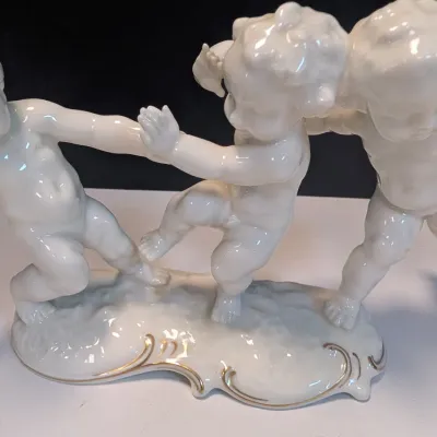 Vintage 1950's "Infants Of Spring" Hutschenreuther Porcelain Figure