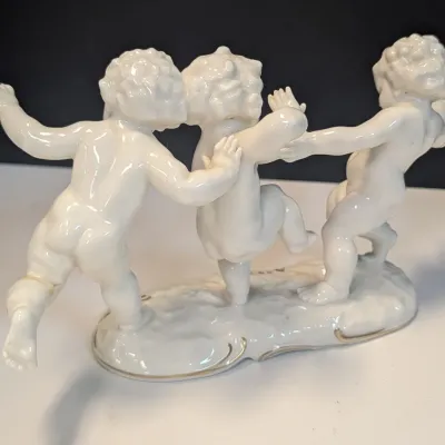 Vintage 1950's "Infants Of Spring" Hutschenreuther Porcelain Figure