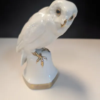 Lorenz Hutschenreuther Prof. Fritz Klee “Owl” Art Deco ca 1930
