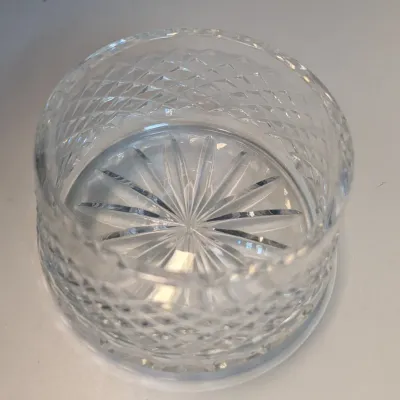 Vintage Waterford Crystal Alana Creamer & Sugar Bowl