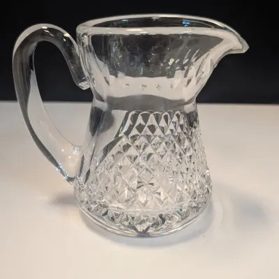 Vintage Waterford Crystal Alana Creamer & Sugar Bowl