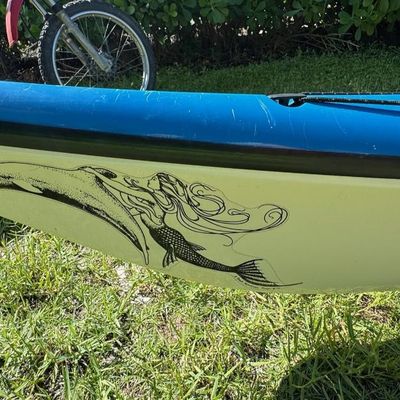Sale Photo Thumbnail #57: Engineered by Derek Hutchinson for open water touring. Measurement; 16’ 10”L.