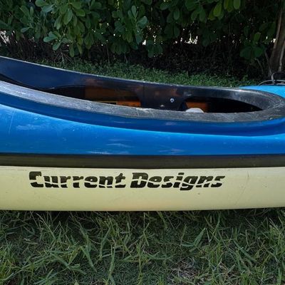 Sale Photo Thumbnail #55: Engineered by Derek Hutchinson for open water touring. Measurement; 16’ 10”L.