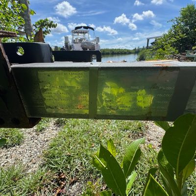 Sale Photo Thumbnail #106: Includes trailer. There is no title for the trailer. Model WVT700T, 701cc, 85hp. Not tested. VIN: YAMA37688595. There are repairs.