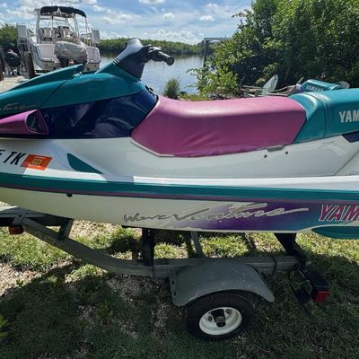 Sale Photo Thumbnail #105: Includes trailer. There is no title for the trailer. Model WVT700T, 701cc, 85hp. Not tested. VIN: YAMA37688595. There are repairs.