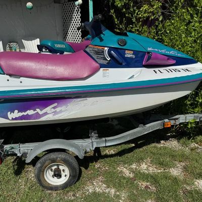 Sale Photo Thumbnail #104: Includes trailer. There is no title for the trailer. Model WVT700T, 701cc, 85hp. Not tested. VIN: YAMA37688595. There are repairs.