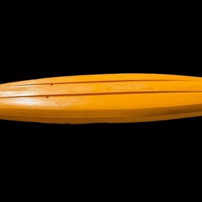 Sale Photo Thumbnail #126: Made by Wilderness Systems. This is a classic touring and fishing kayak, known for its speed and stability. Measurement: 16’L. General age related wear.