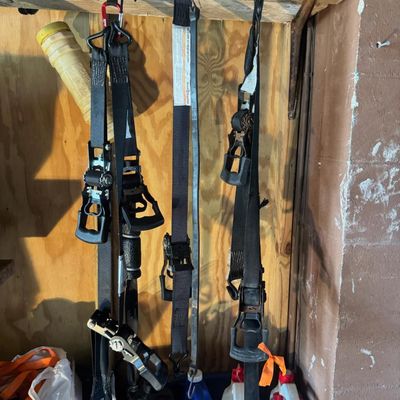 Sale Photo Thumbnail #176: Includes a car jack, cargo straps, a dive knife, fishing tackle, and more.