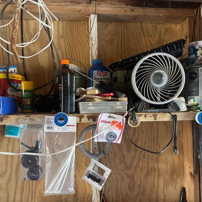 Sale Photo Thumbnail #188: Includes marine gas cans, tools, sporting goods, and more.