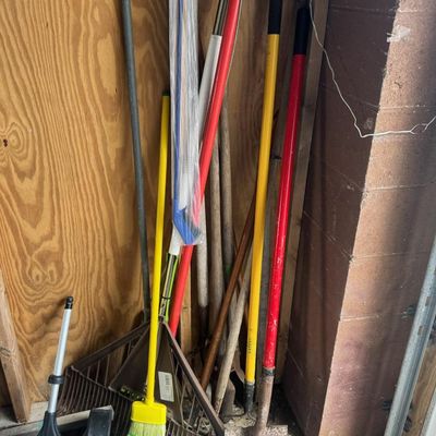 Sale Photo Thumbnail #190: Includes landscaping tools, chain saws, and more.