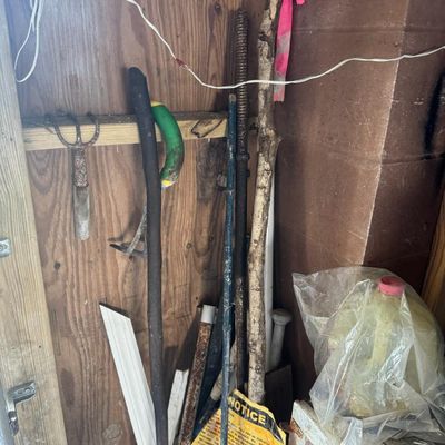 Sale Photo Thumbnail #199: Includes LP tanks, bicycle carrier, aluminum ramps, and more.