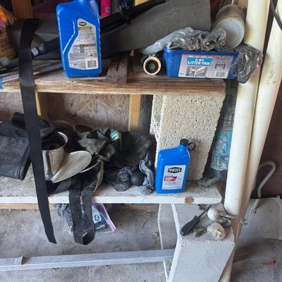 Sale Photo Thumbnail #196: Includes LP tanks, bicycle carrier, aluminum ramps, and more.
